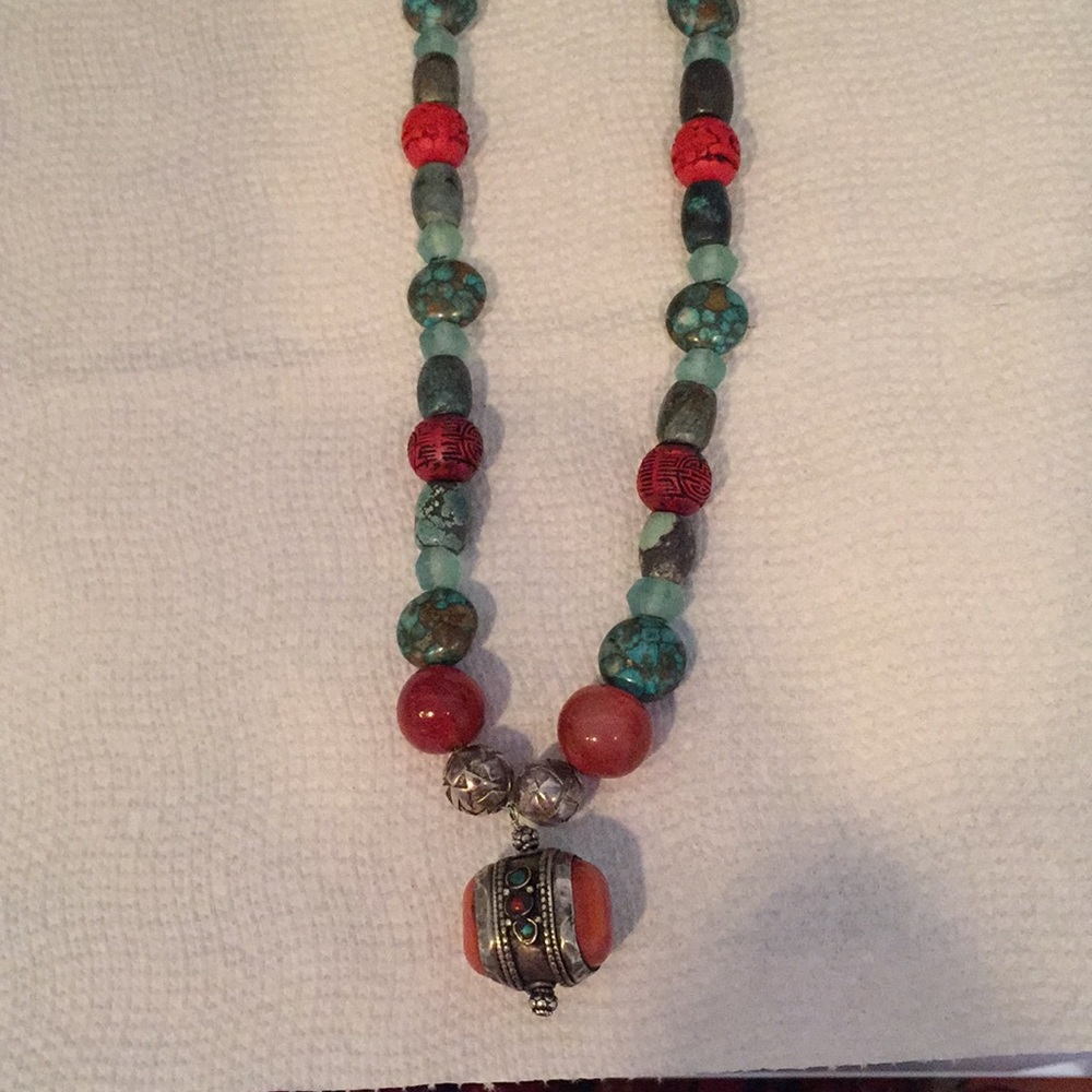 Asian Jen and silver beads